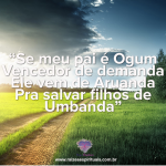 Ogum – ponto cantado