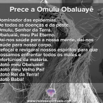 Prece a Omulú Obaluaiê