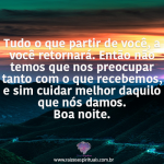 O que parte de você…