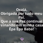 Agradecimento Oxalá