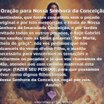 Dia de Nossa Senhora da Conceição