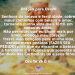 Dia da Mamãe das Águas Oxum