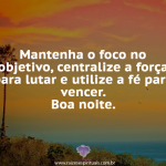 Foco no  objetivo