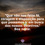 Que não nos falte fé