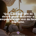 Paz que vem de dentro