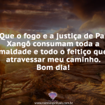 Fogo e justiça de Pai Xangô