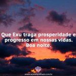 Exú traga prosperidade