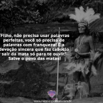 Caboclo sair da mata