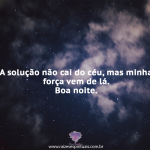 A solução