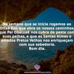 Abra os nossos caminhos