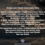 Oração para Oxalá nesta sexta-feira