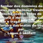 Salve Logunedé-senhor dos rios e das matas