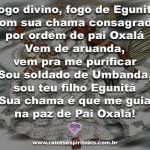 Salve o fogo sagrado e purificador de mãe Iansã Egunitá!