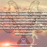 Que o Senhor dos Trovões traga justiça e proteção contra os inimigos!