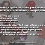 Banho Cigano de Brilho para você se destacar nos ambientes em que entrar