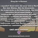 Oração a Oxóssi para começar o dia com fartura e prosperidade