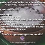 Poderosa simpatia de Preto Velho para limpeza e proteção