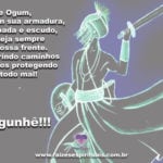 Salve nosso Pai Ogum, Orixá guerreiro, senhor dos nossos caminhos! Ogunhê!
