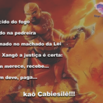 Hoje é quarta-feira, dia de Xangô, Orixá da justiça!