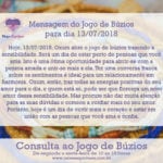 Mensagem dos búzios para 13/07/2018: Oxum traz a sensibilidade para o dia